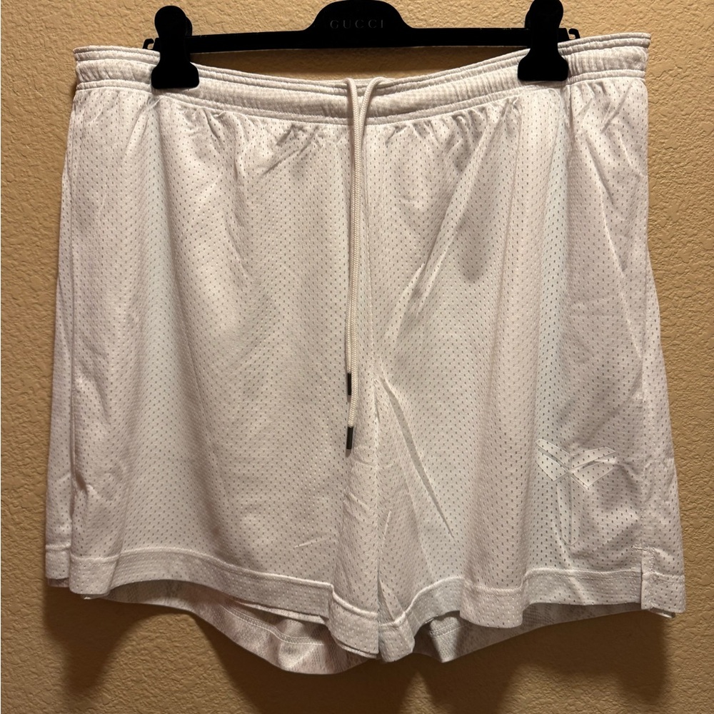 New Nike Kobe Double Sided Basketball Shorts White Snakeskin